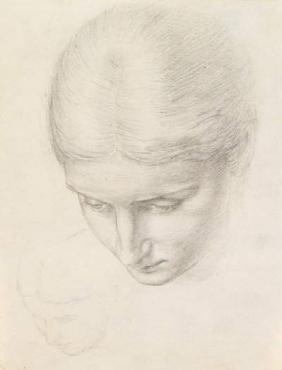 Studie van een Vrouw. c.1868-71 door Edward John Poynter